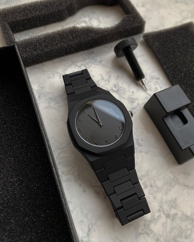 Howwin™ Limited Edition Men’s Quartz Watch – Middle Eastern Elegance with Arabic Numeral Dial & Waterproof TPU Strap - Howwin