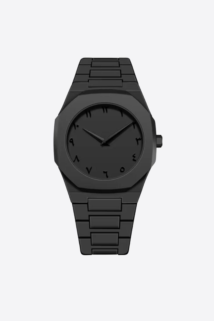 Howwin™ Limited Edition Men’s Quartz Watch – Middle Eastern Elegance with Arabic Numeral Dial & Waterproof TPU Strap - Howwin