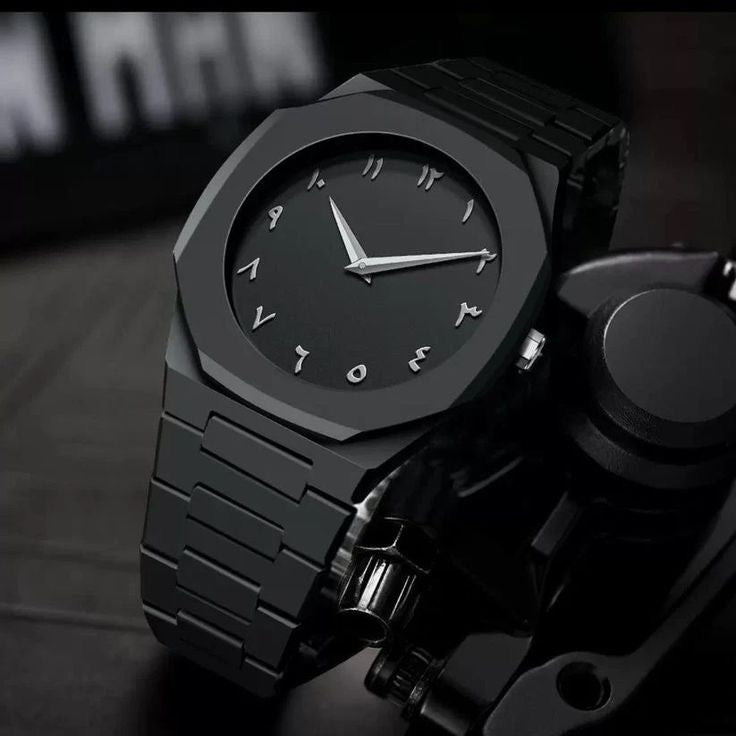 Howwin™ Limited Edition Men’s Quartz Watch – Middle Eastern Elegance with Arabic Numeral Dial & Waterproof TPU Strap - Howwin